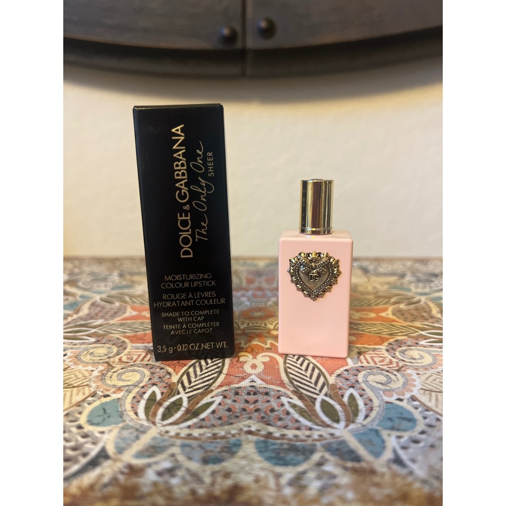 Dolce & Gabbana Dabber & Lipstick 623 Juicy Strawberry Pink Case New